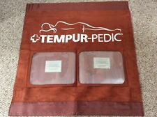 Nuovo Materasso Tempur-Pedic Negozio Tessuto Logo Ricamato Doppia Insegna Espositore
