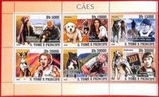 A4437 - SAO TOME & PRINCIPE - ERROR MIPERF: 2008 Cani, Maltesi, Clinton,...