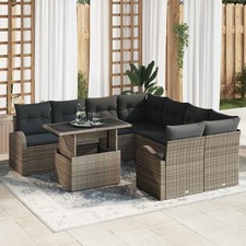 Set Divano da Giardino 9 pcs
