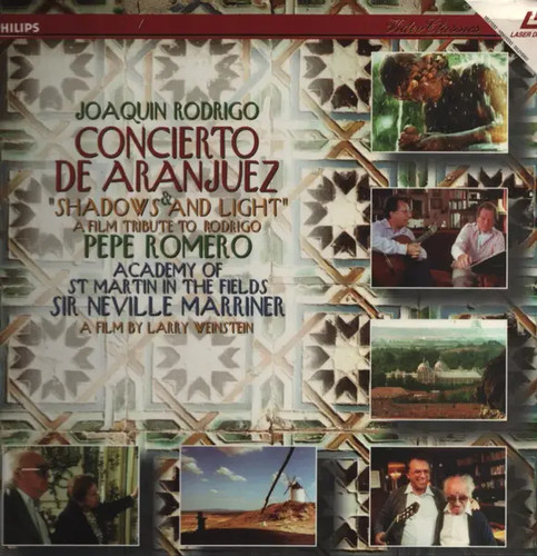 Laserdisc joaquin rodrigo - laserdisc,