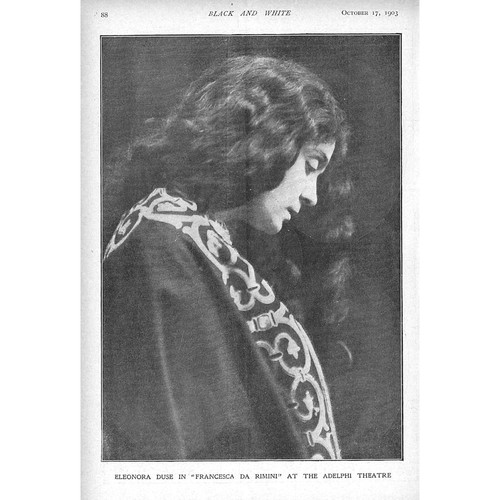 Eleonora duse francesca da - eleonora,