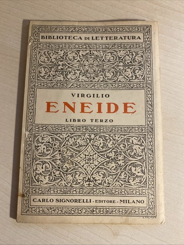 Virgilio eneide libro terzo - eneide,