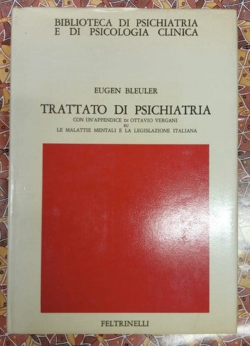 Bleuler trattato - trattato, di