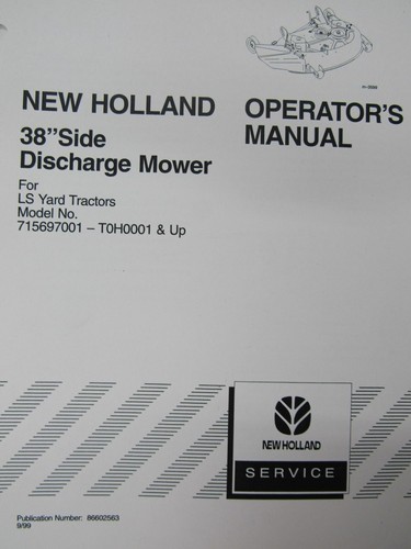 New holland manuale - holland, operatore