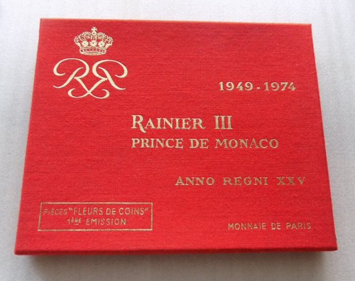 Monaco ranieri iii serie fdc - monaco,