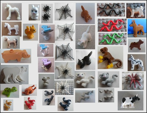 Lego accessori animali - animali, terra
