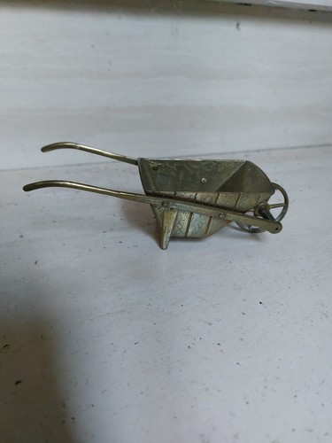 Mini cariola ottone - in,