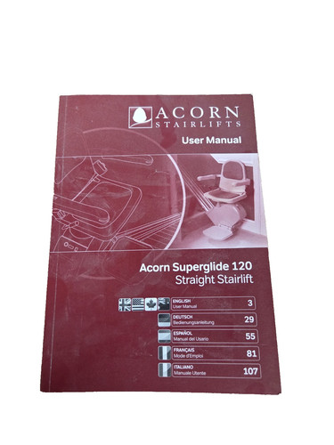 Manuale utente montascale