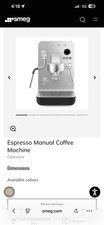 SMEG manual Espresso Coffee