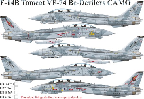 Decalcomania grumman - 1:72,