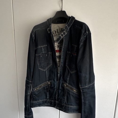 Guru giacca uomo denim blu