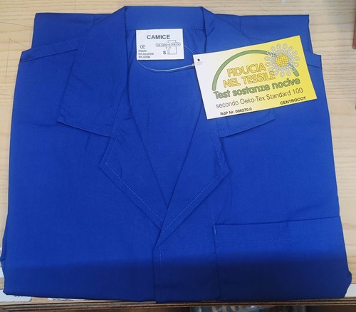 Camice lavoro uomo blu - da,
