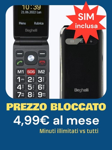 Beghelli telefono flip - beghelli,