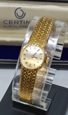 Prezioso orologino donna in oro originale CERTINA anni '40 - seminuovo -