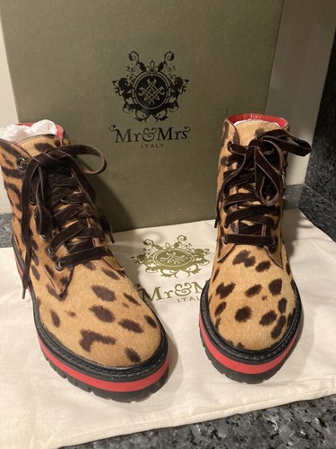 Stivali leopardati mrs - stivali,