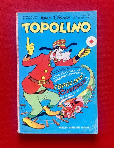 Topolino 241 prima edizione - topolino,