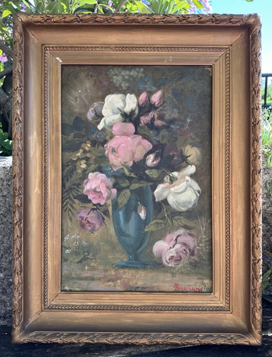 Antico quadro con cornice