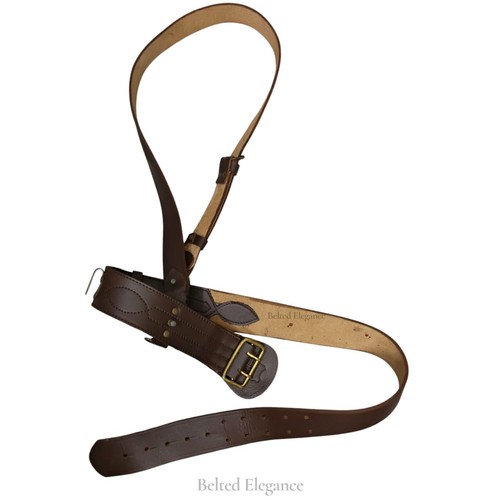 Sam browne belt - with, shoulder