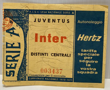 CALCIO BIGLIETTO TICKET