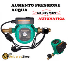 ELETTROPOMPA POMPA AUMENTO PRESSIONE IDRICA ACQUA MINI AUTOMATICA ELETTRONICA