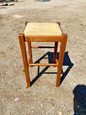 SGABELLO VINTAGE IN LEGNO DI