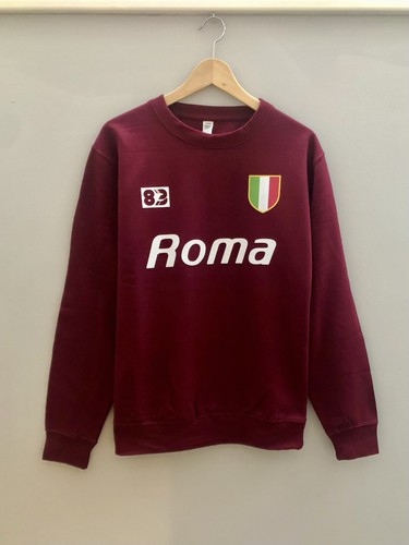 Felpa calcio retro - roma, '83