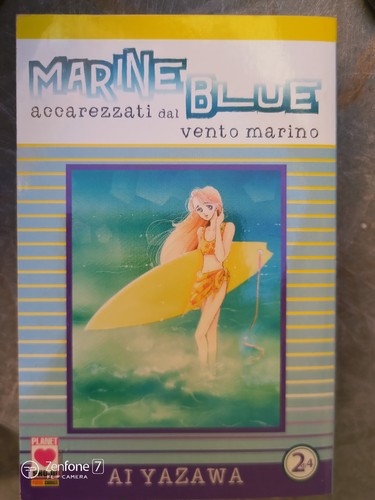 Planet manga marine - marine, blue