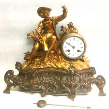 Pendule régule chasseur