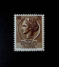 FRANCOBOLLO TURRITA SIRACUSANA