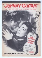 Spartito JOHNNY GUITAR dal film - Victor Young Joan Crawford 1955