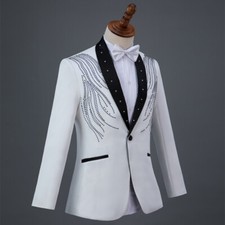 Completo Da Uomo Con Ricamo Di