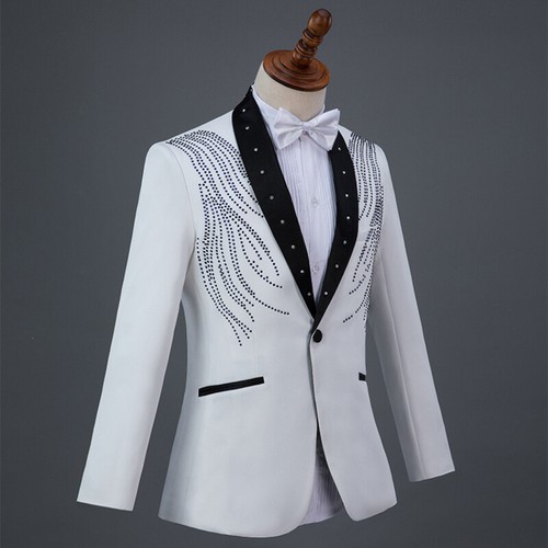 Completo uomo con ricamo di - completo,