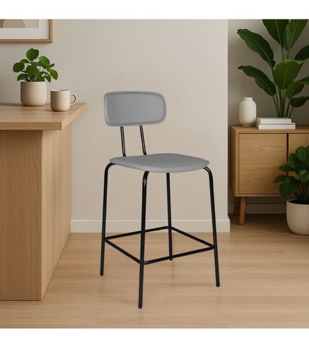 Sgabello glami pvc effetto - in,