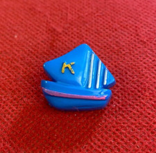 SPILLA / PIN - BARCA A VELA blu vintage Anni '80
