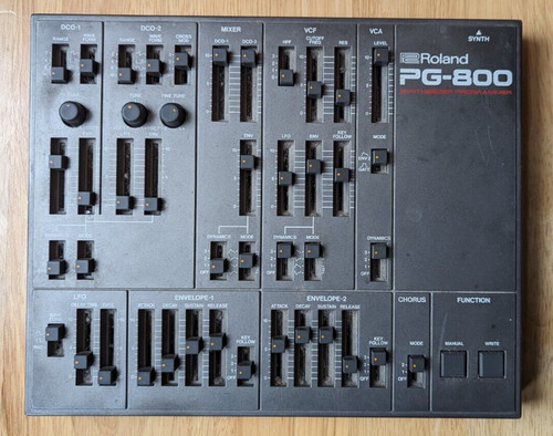Roland 800 sintetizzatore - pg-800,
