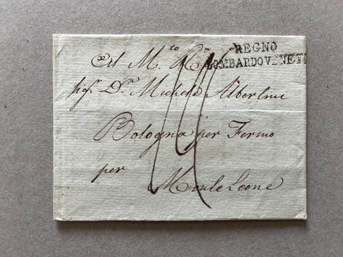 Lettera prefilatelica regno - m),