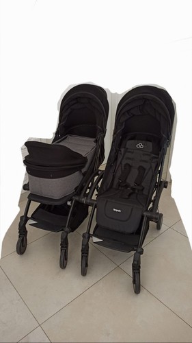 Passeggino gemellare bumprider - gemellare,