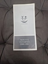 Catalogo Adelphi Novità Inverno 1980 - 1981 