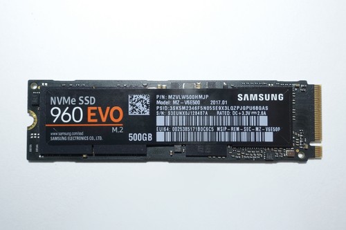 Samsung 960 evo 500 nvme - evo, gb