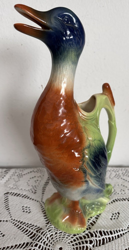 Vecchia brocca anatra caraffa - vecchia,