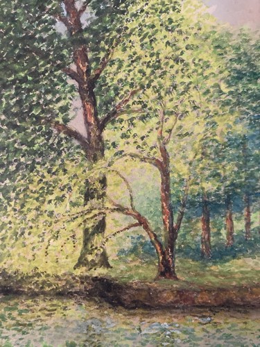 Bella pittura gouache carta - pittura,