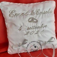 Cuscino porta fedi, portafedi