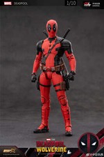 ZD Toys Marvel Deadpool & Wolverine 1/10 Set di action figure Deadpool da 6 pollici