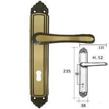 Maniglia Giglio Bronzata Q 8 90 Coppia Maniglie Per Porte Bussole Casa Ufficio