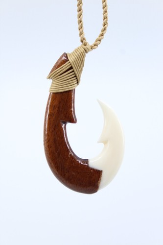 Collana con gancio pesce - con, da