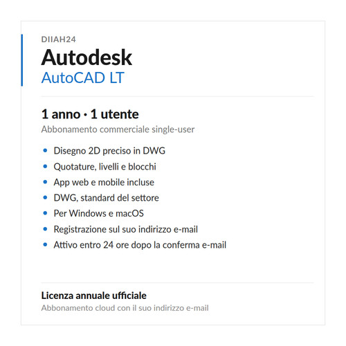 Autodesk autocad 2026 - lt,