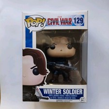Funko Pop! Winter Soldier 129 - Marvel Captain America Civil War movies