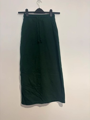 Gonna midi verde - , zara