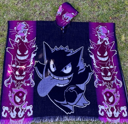 Poncho gengar adulto - poncho,