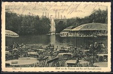 Cartolina Ulma a. D., terrazza